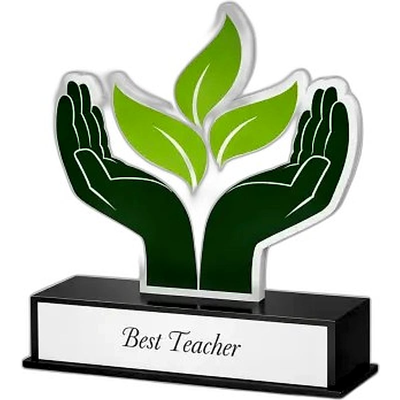 Acrylic Trophy - FT 374 - Teacher's Day
