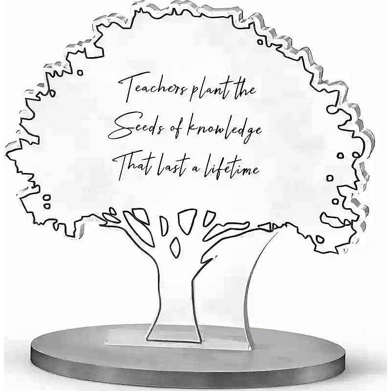 Acrylic Trophy - FT 376 - Teacher's Day
