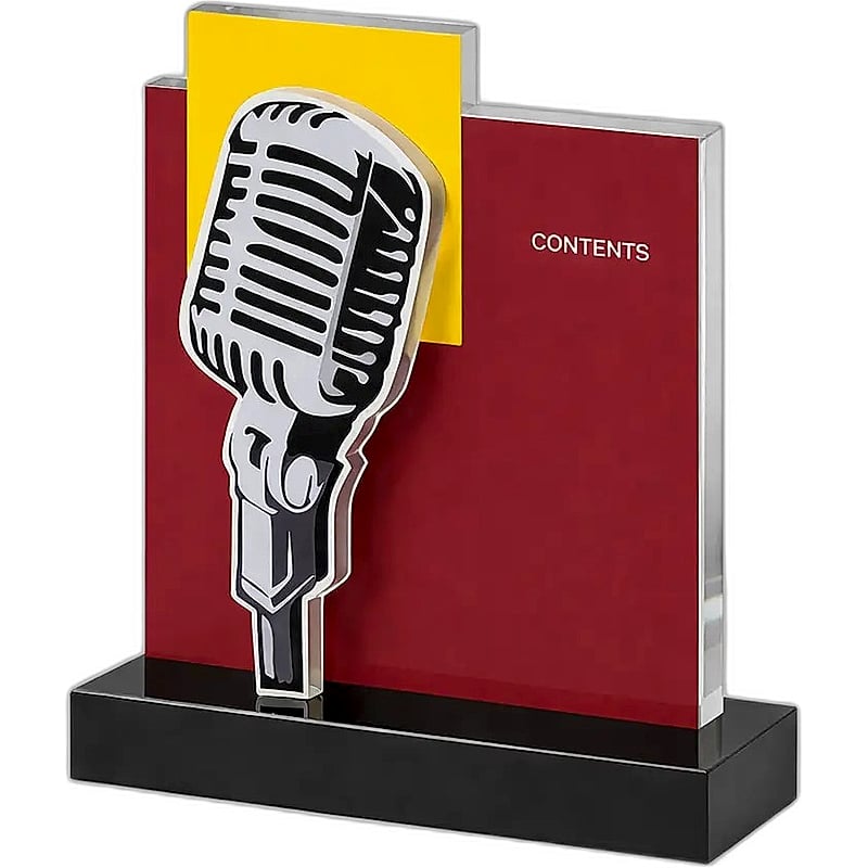 Acrylic Trophy - FT 452 - Music