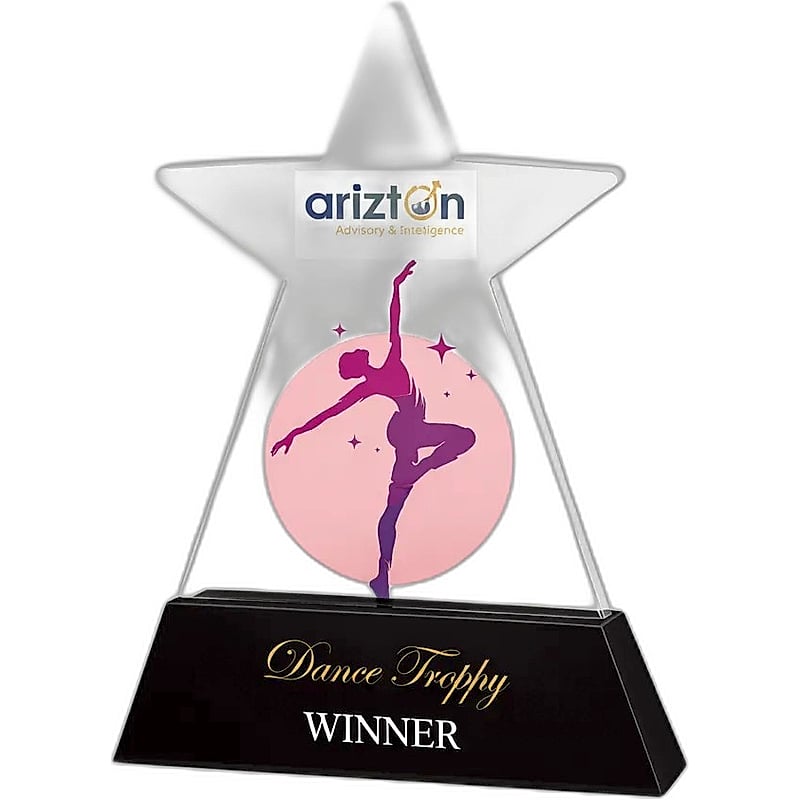 Acrylic Trophy - FT 580 - Dance