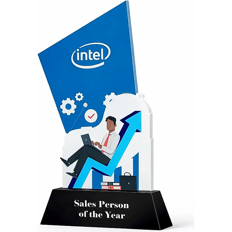 Acrylic Trophy - FT 603 - Sales Award
