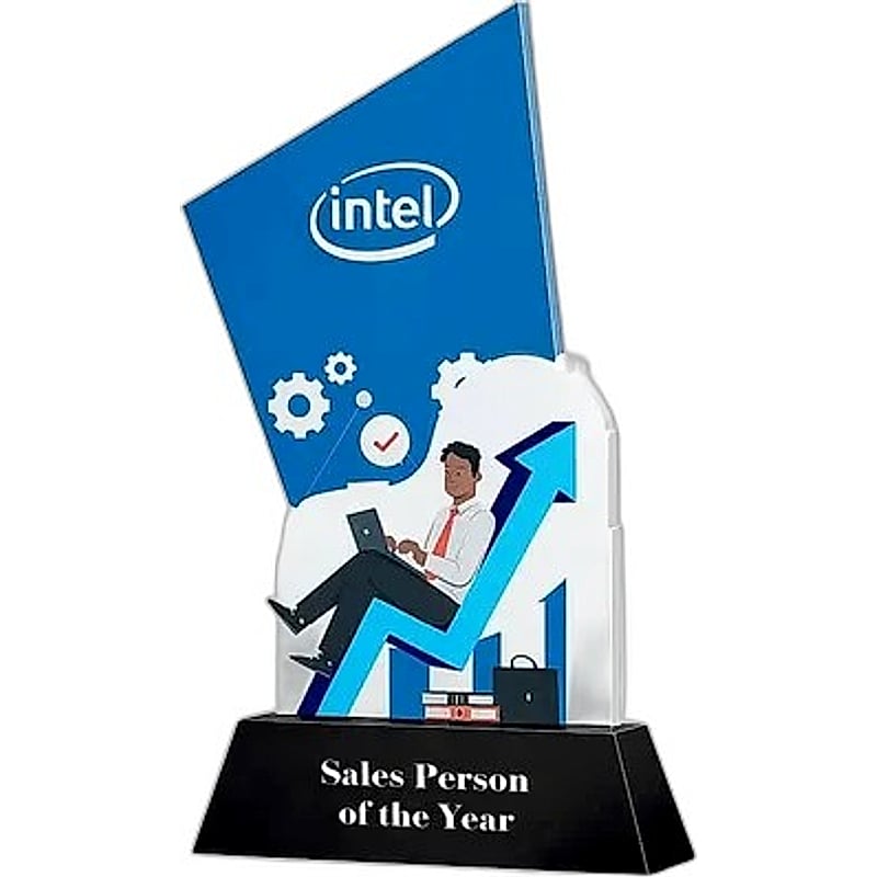 Acrylic Trophy - FT 603 - Sales Award