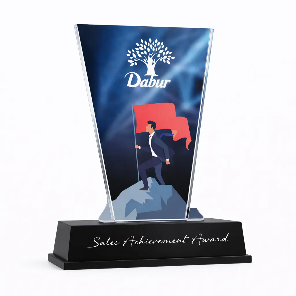 Acrylic Trophy - FT 694 - Sales Achievement Award