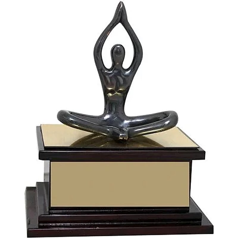 Metal Trophy - FTK Yoga Award