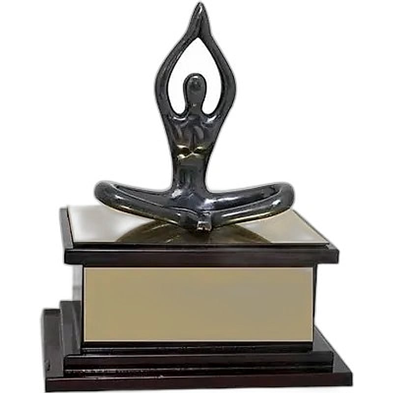 Metal Trophy - FTK Yoga Award