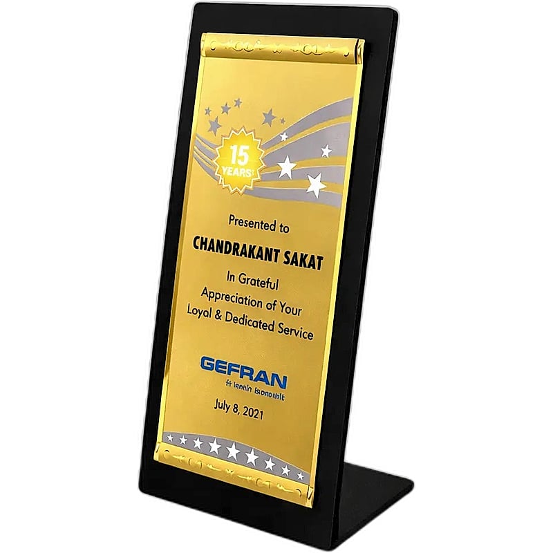 Metal Trophy - FTAM 9969 Gold