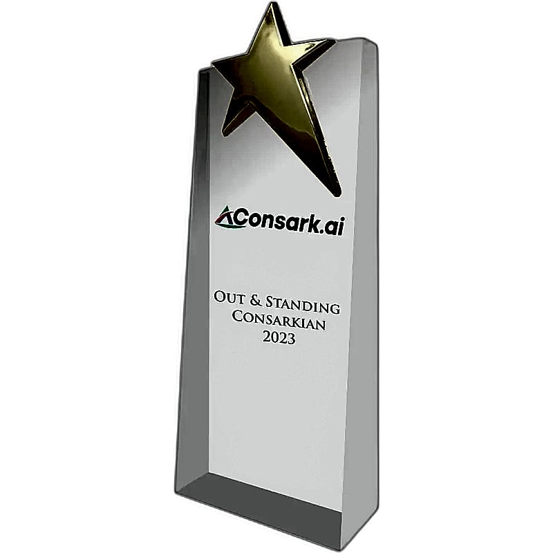 Acrylic Trophy - FTAM 8506