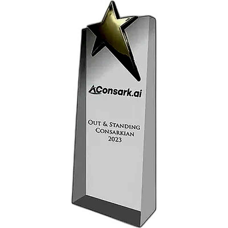 Acrylic Trophy - FTAM 8506
