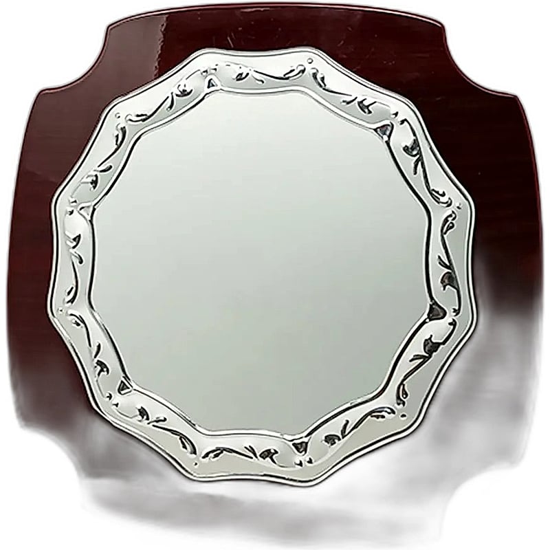 Wooden Plaque - FTAM 10666 - Silver