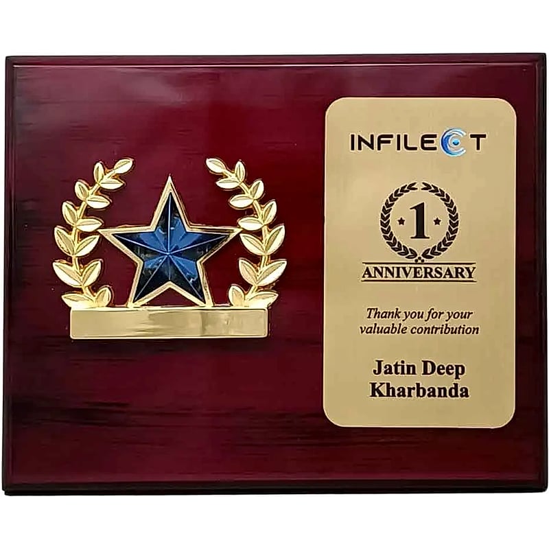FTSR Wooden Plaque 1039 - FF 16