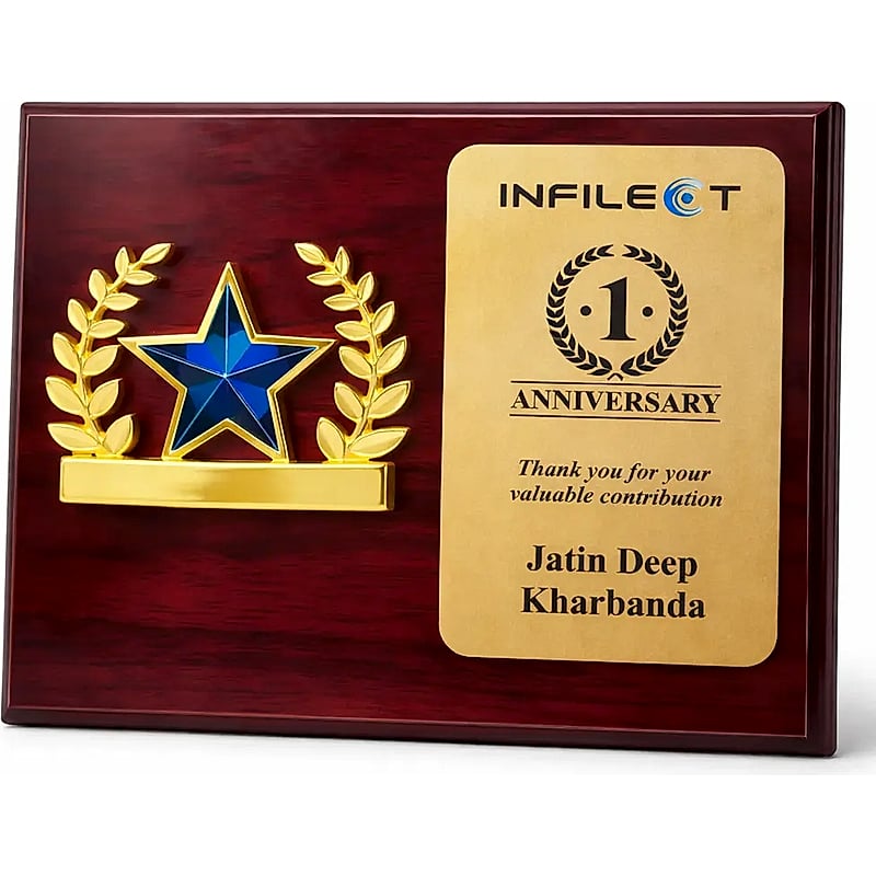 FTSR Wooden Plaque 1039 - FF 16
