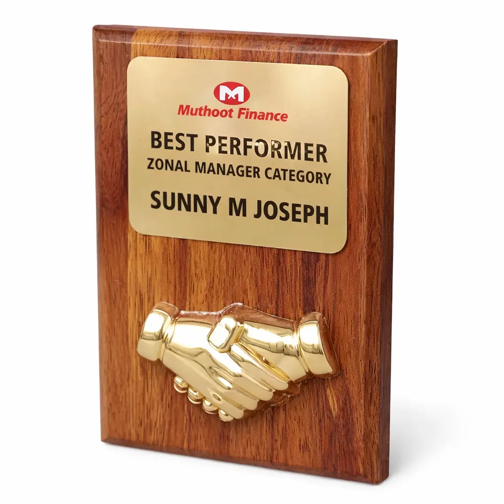 FTSR Wooden Plaque 1040 - FF 15