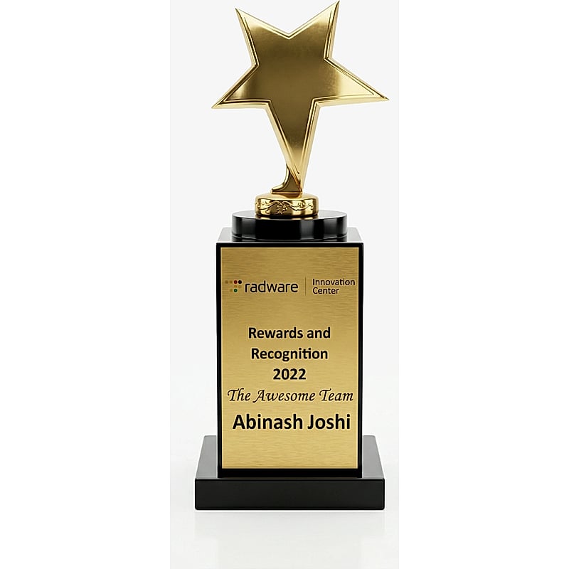 Metal Star Trophy - FTZ 12 - 002