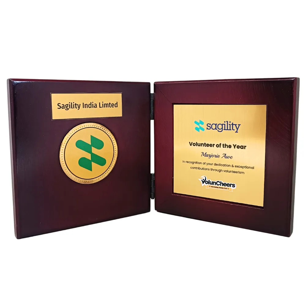 Wooden Trophy - FTAF 003 Foldable Frame