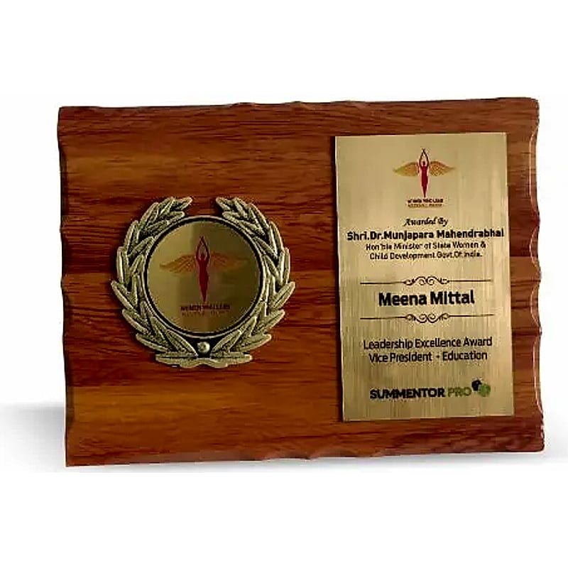FTK Honey Award - 399-335 Wooden Plaque