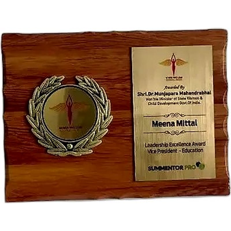 FTK Honey Award - 399-335 Wooden Plaque