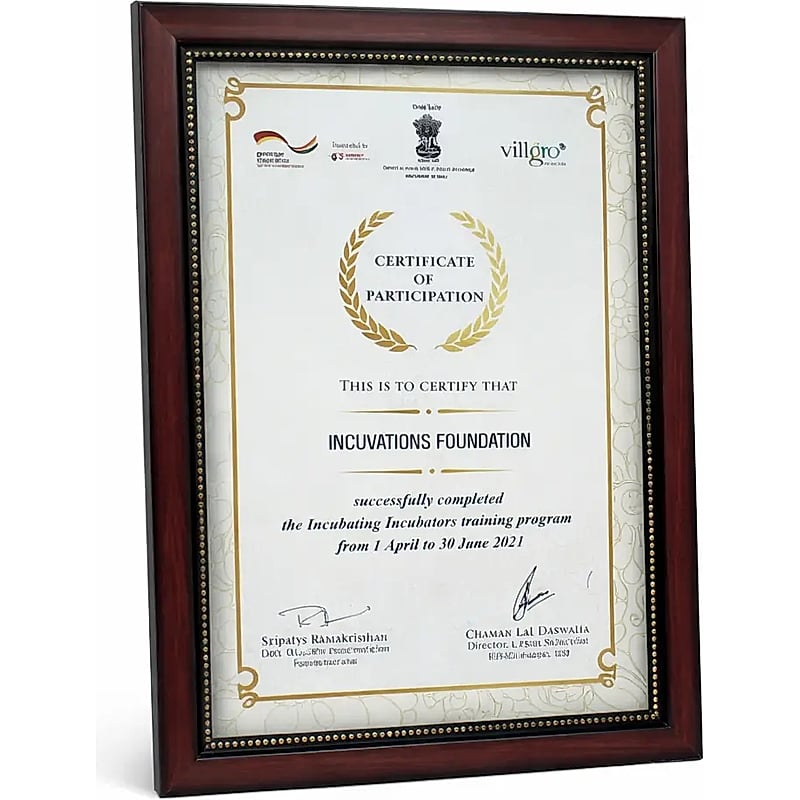 FTL Certificate Frame 001