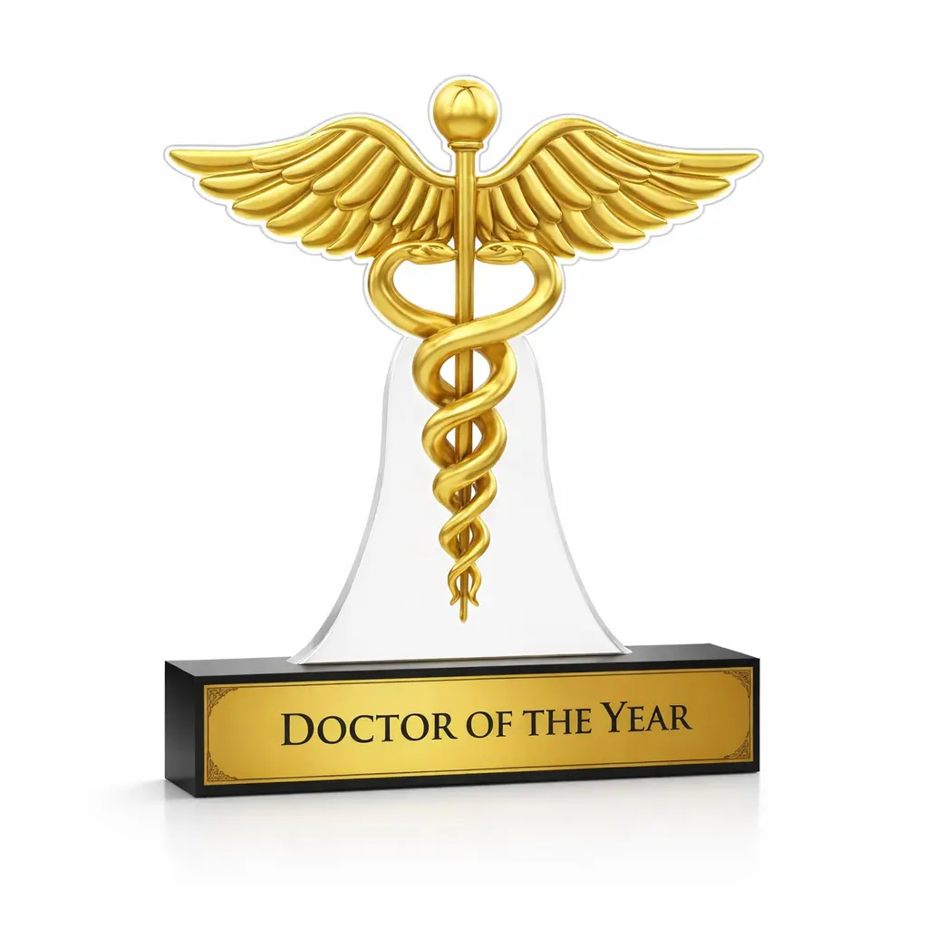 Acrylic Trophy - FT 698 - Doctor
