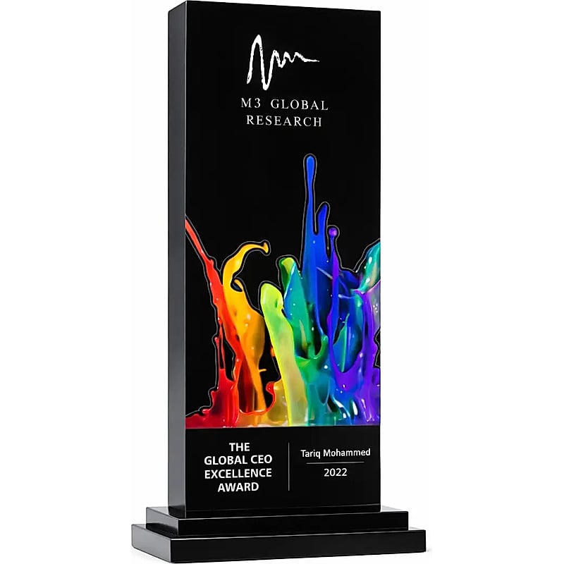 Acrylic Trophy - FT 706 - Innovation Award