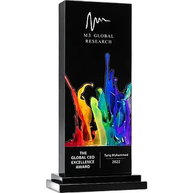 Acrylic Trophy - FT 706 - Innovation Award