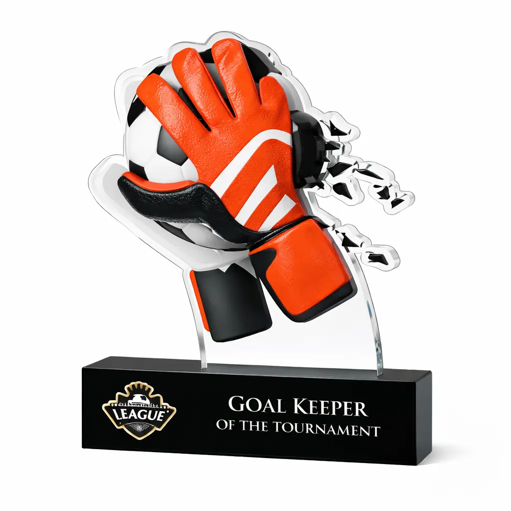 Acrylic Trophy - FT 717 - Goal Keeper
