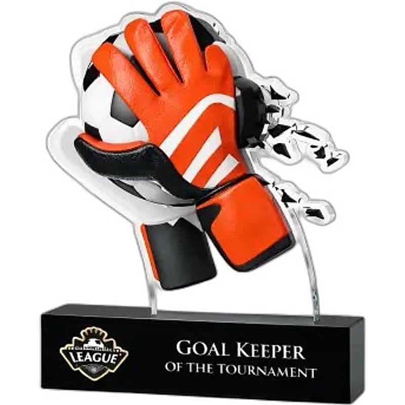 Acrylic Trophy - FT 717 - Goal Keeper