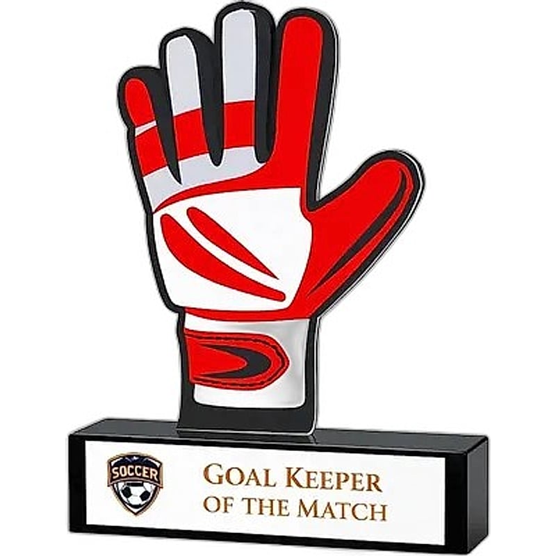 Acrylic Trophy - FT 721 - Goal Keeper