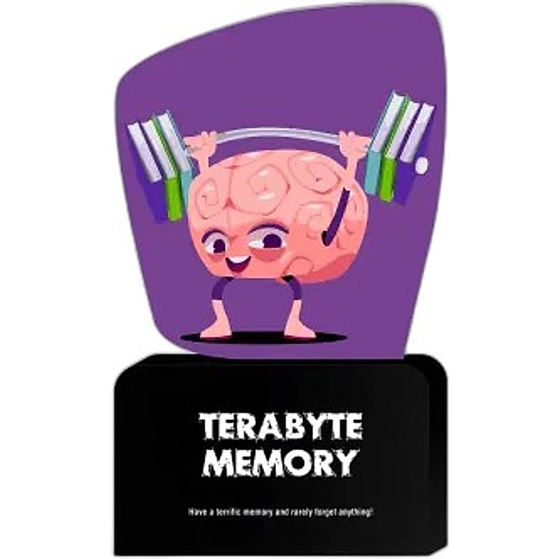 Terabyte Memory Trophy | Fun & Unique Custom Trophies & Awards for Employees