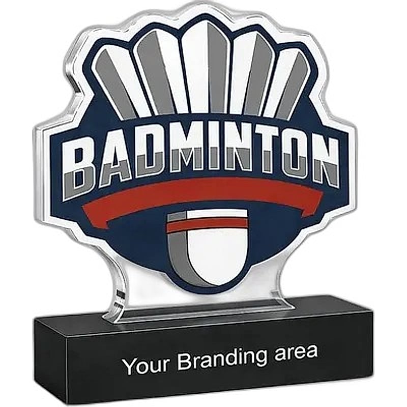 Acrylic Trophy - FT 736 - Badminton