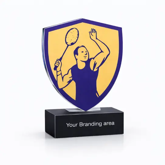 Acrylic Trophy - FT 737 - Badminton