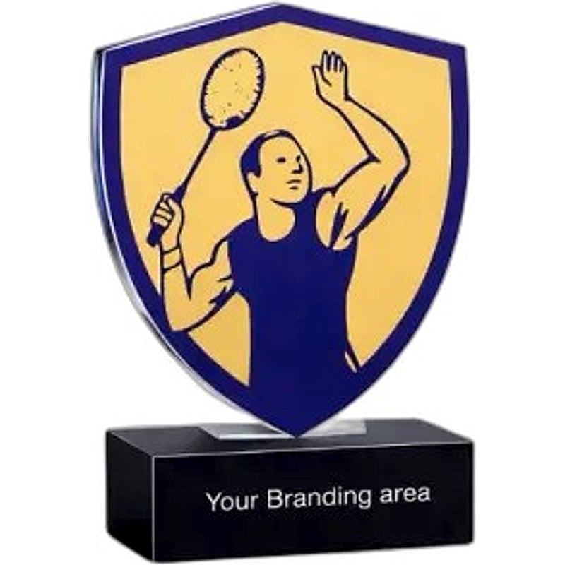 Acrylic Trophy - FT 737 - Badminton