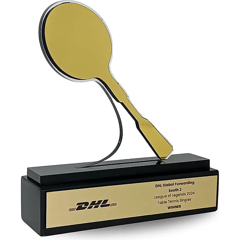 Acrylic Trophy - FT 743 - Badminton