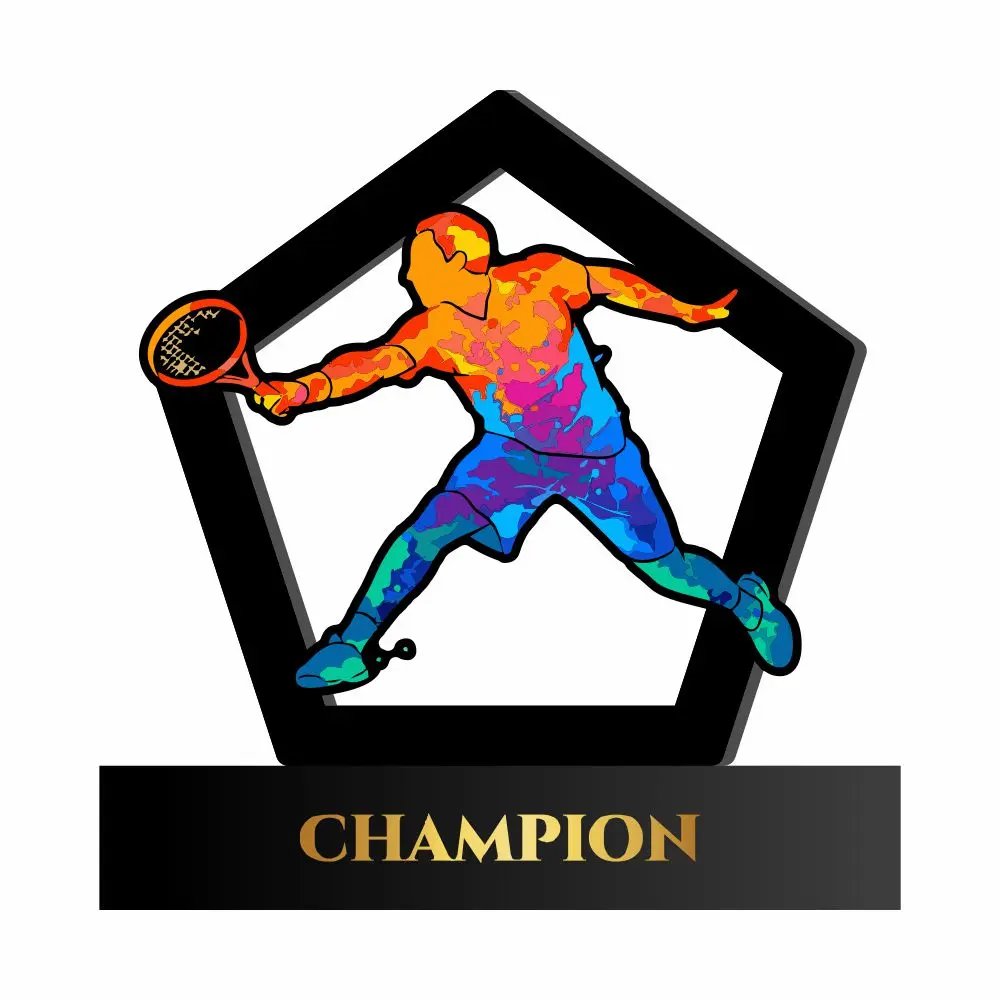 Acrylic Trophy - FT 654 - Tennis