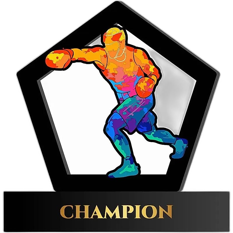 Acrylic Trophy - FT 655 - Boxing