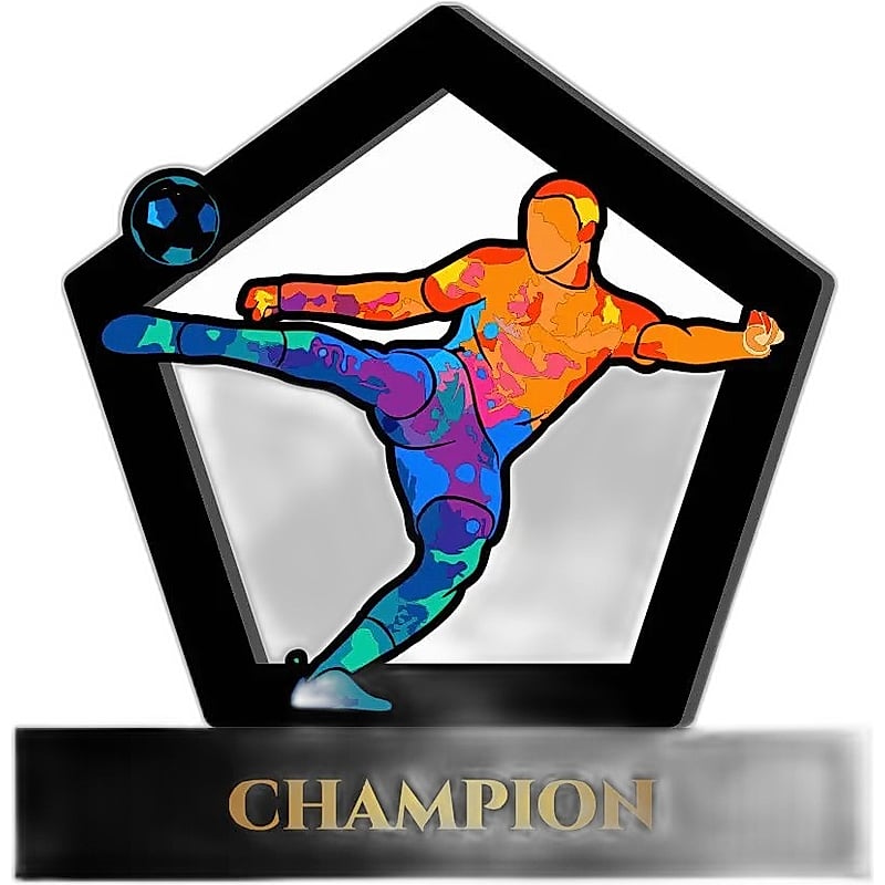 Acrylic Trophy - FT 656 - Football