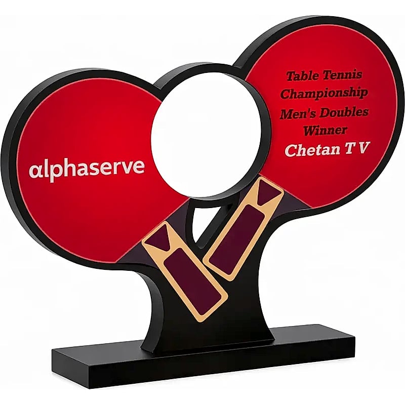 Acrylic Trophy - FT 702 - Table Tennis