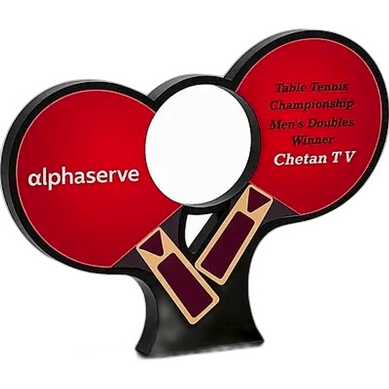 Acrylic Trophy - FT 702 - Table Tennis