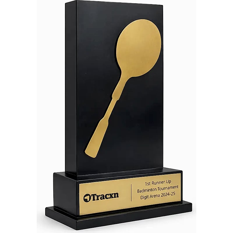 Wooden Trophy - FTSA wooden 420 - Badminton