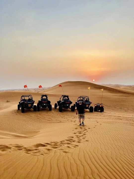 Dubai Red Sand Desert Sunset Adventure 