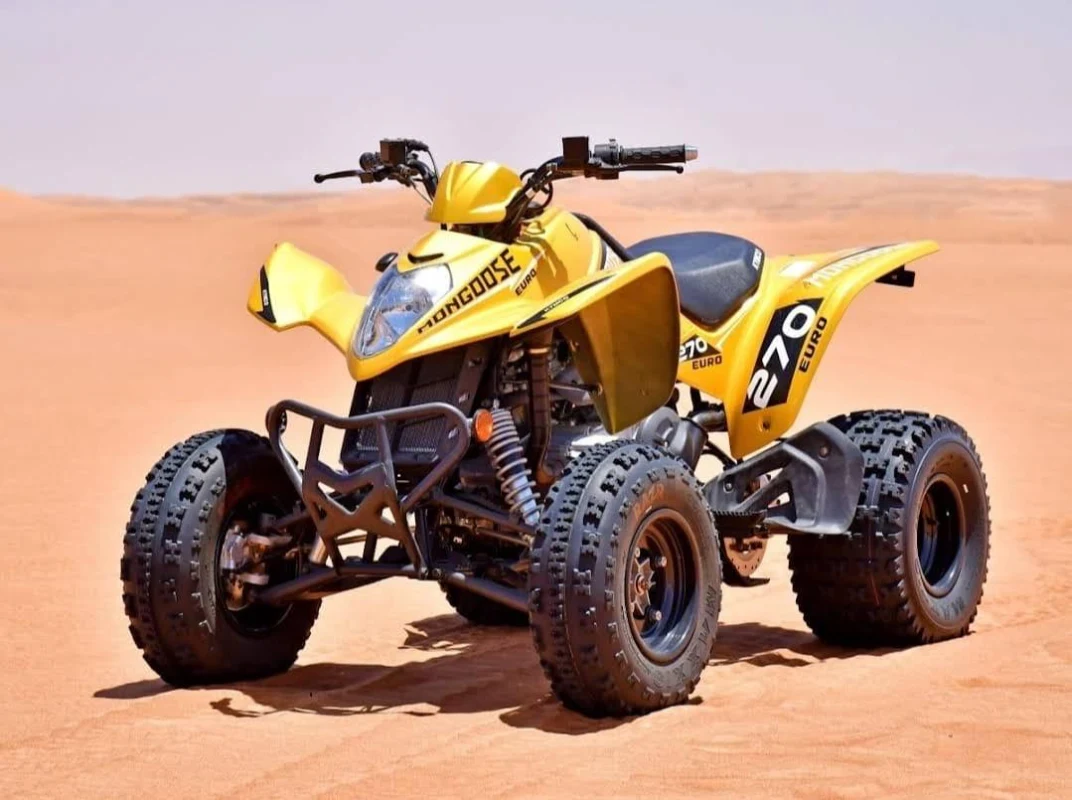 Quad Bike Single Person Open Desert