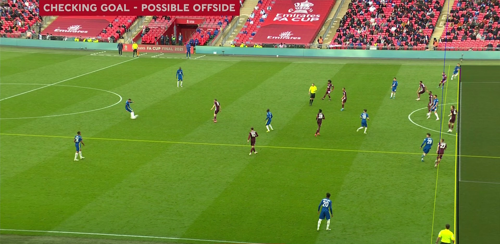 Offside decision