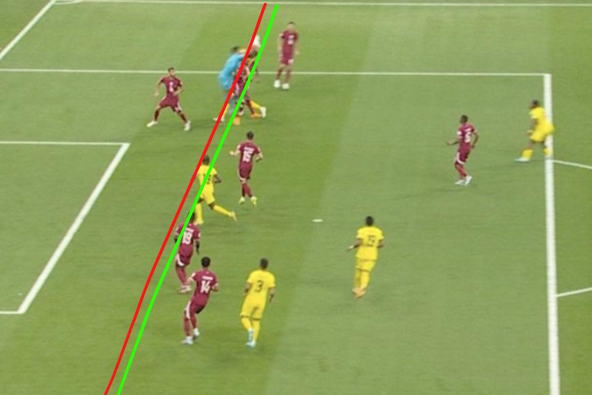 Offside decision