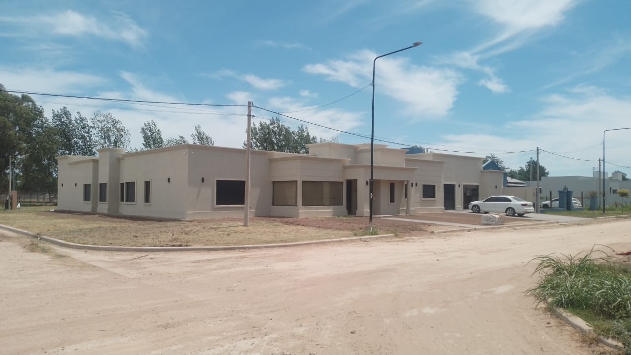 Estructura de casa de dos pisos con steel framing.