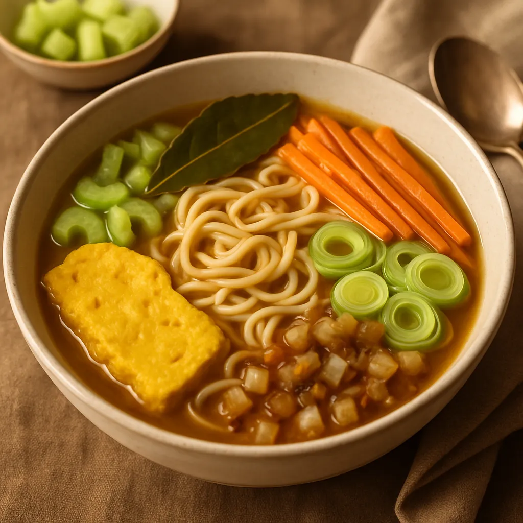 Vegan miso ramen
