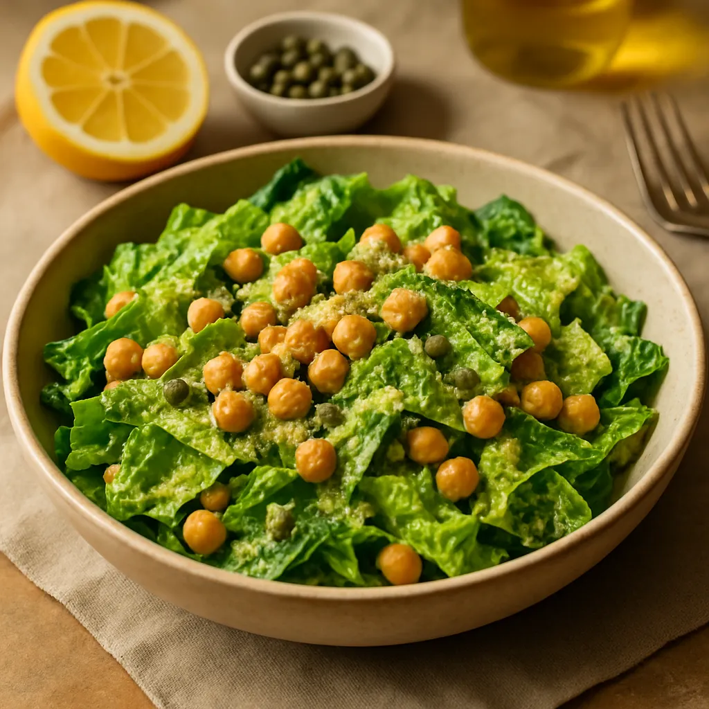 Classic Vegan Caesar Salad