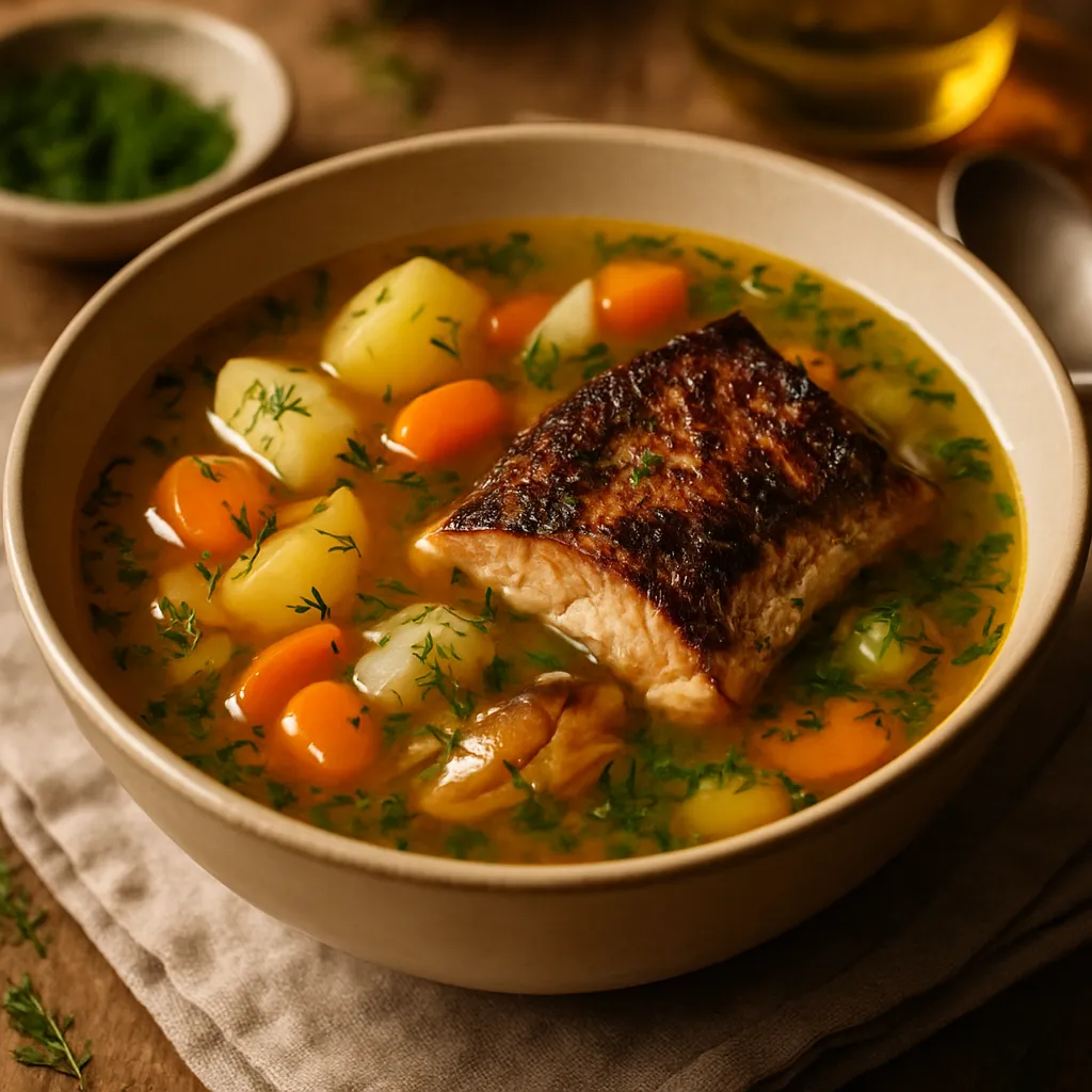 Photo of Kepintų Žuvų Sriuba - Roasted Fish Soup