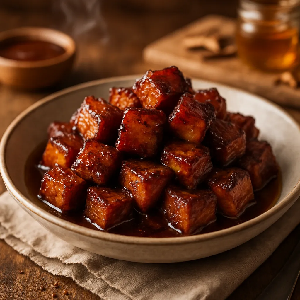 Photo of Smoked Pork Belly Burnt Ends