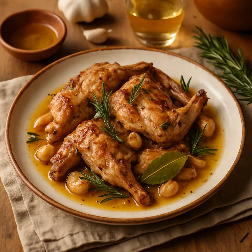 Photo of Conejo al Ajillo