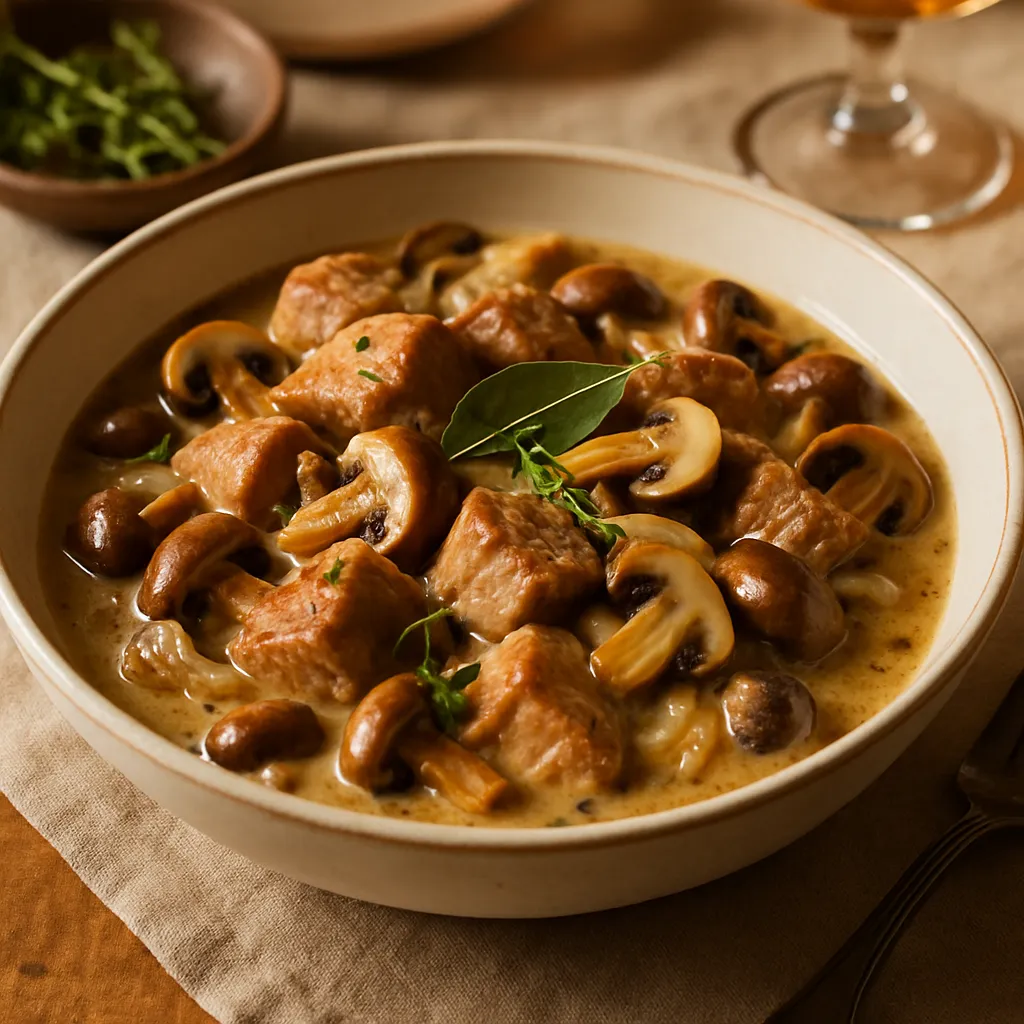 Photo of Ragoût de Porc aux Champignons