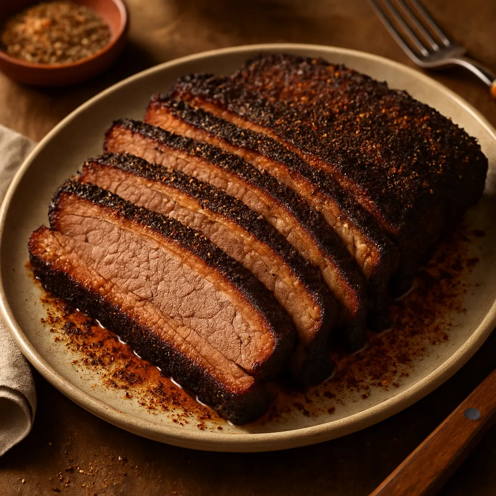 Photo of Smoked Brisket with Texas Rub